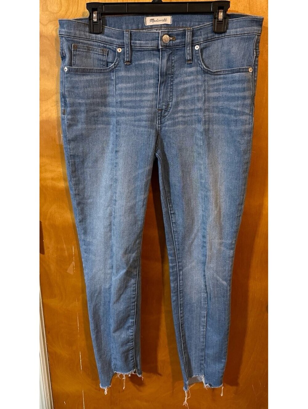 Madewell 9” high rise skinny jeans size 31